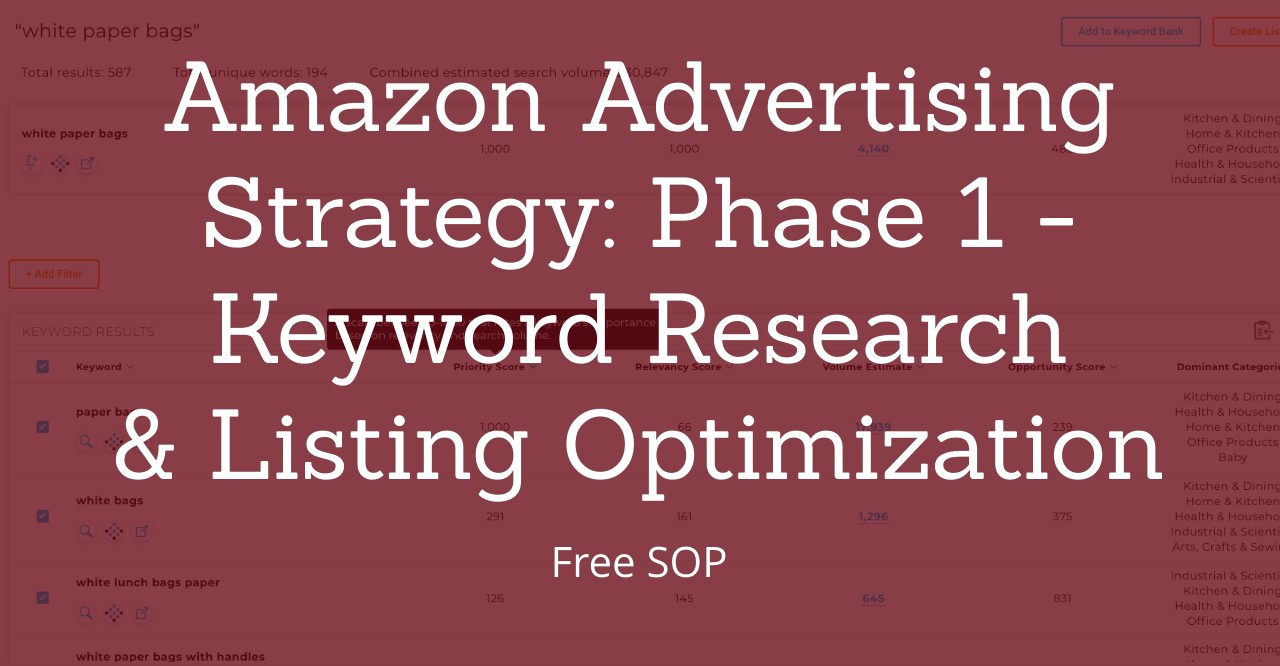 Amazon%20Advertising%20Strategy%3A%20Phase%201%20-%20Keyword%20Research%20%26%20Listing%20Optimization